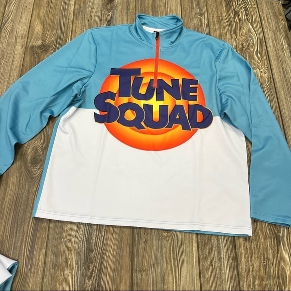 SPACE Jam A New Legacy Tune Squad Large Adult Warmup Track Suit Sweat Pants - Picture 3 of 13